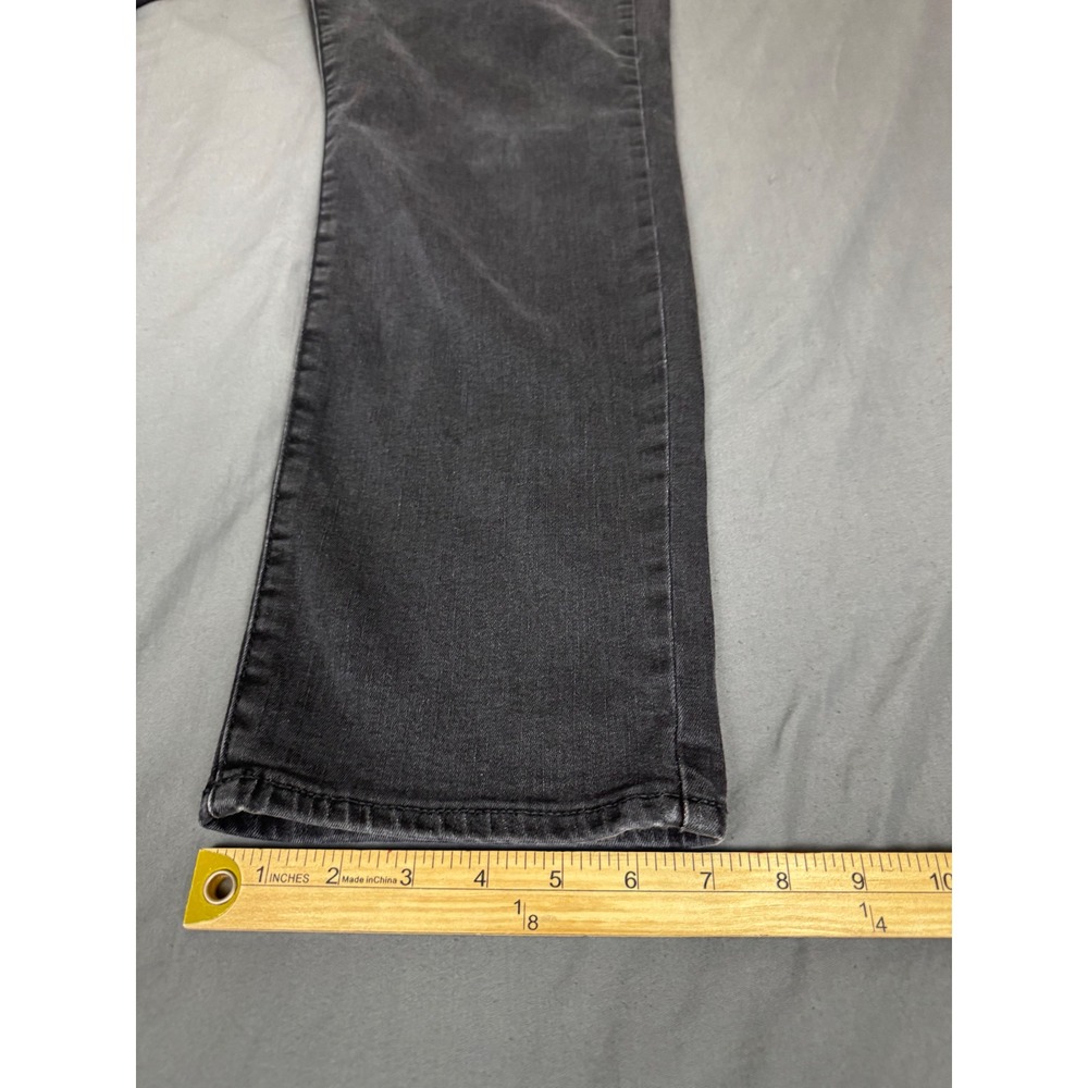 Lucky Brand 121 Slim Straight Jeans Mens 36x30 (37x29) Faded Black Stretch - Picture 8 of 16